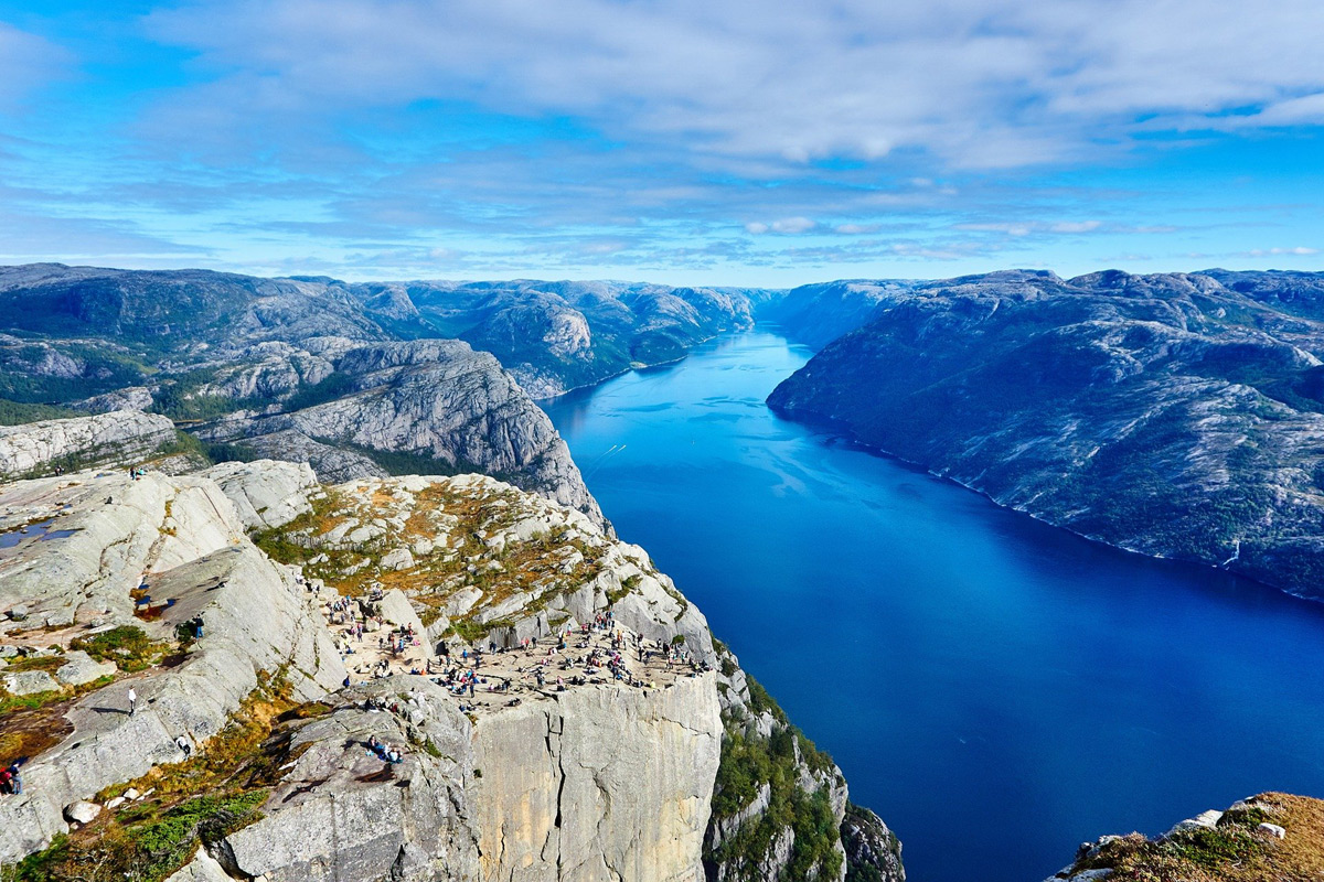 Norwegen Fjord